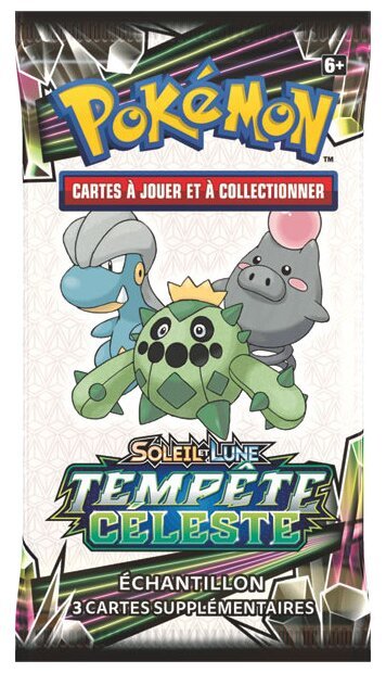 Pokémon JCC - Booster - Tempête Céleste - Échantillon