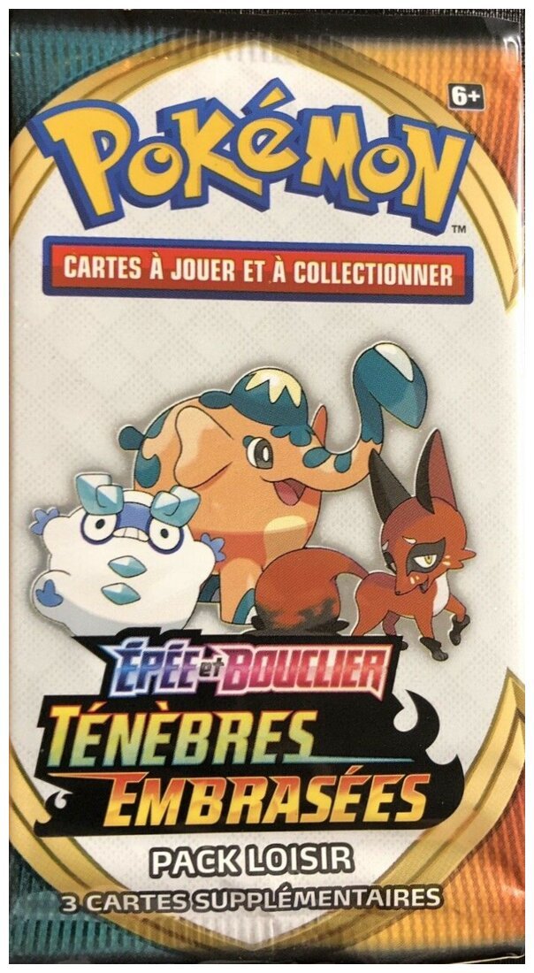 Pokémon JCC - Booster - Ténèbres embrasées - Pack Loisir