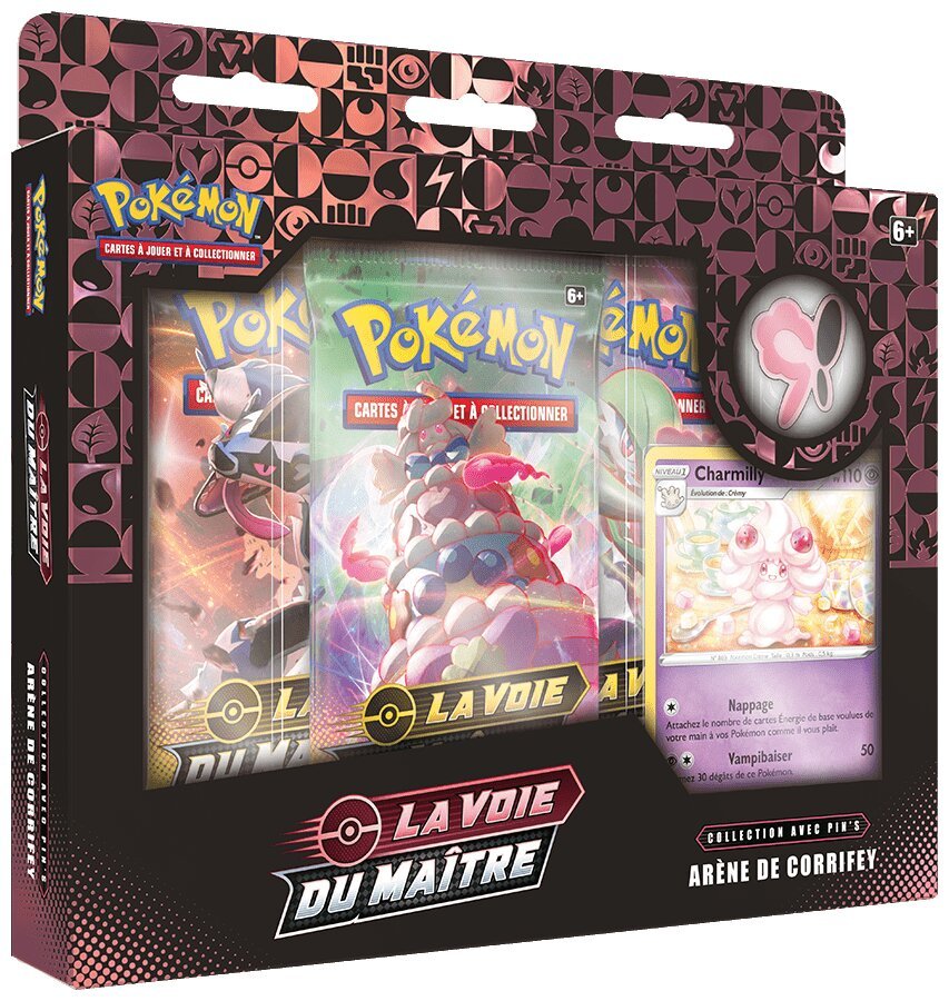 Pokémon JCC - Coffret Collection avec Pin's - Arène de Kickenham - La voie du Maître