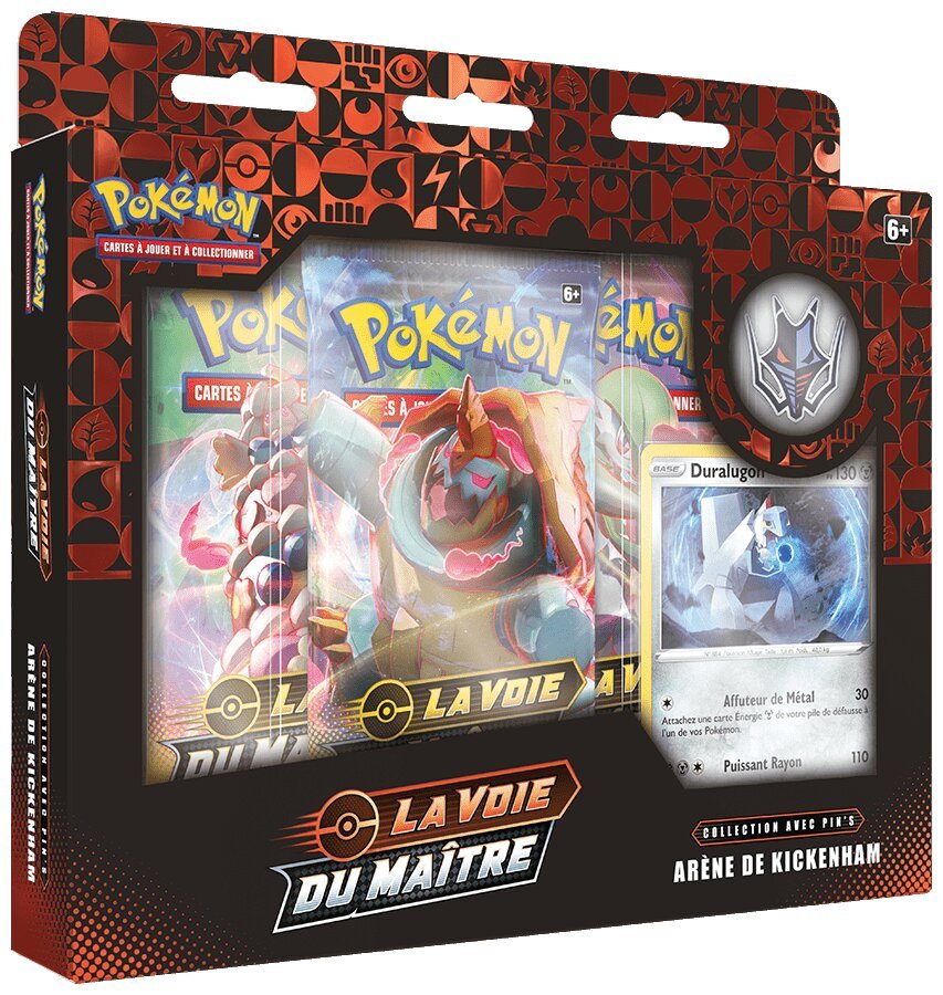 Pokémon JCC - Coffret Collection avec Pin's - Arène de Kickenham - La voie du Maître