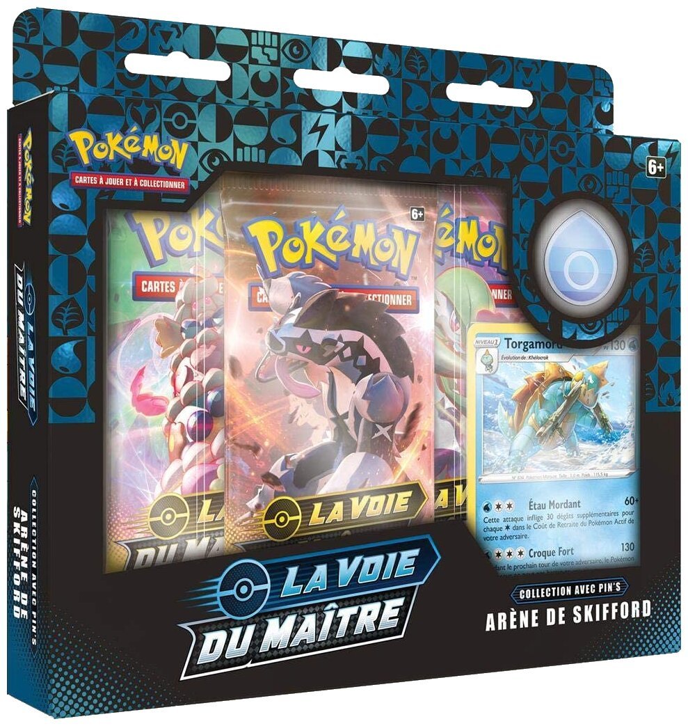 Pokémon JCC - Coffret Collection Avec Pin's - Arène de Motorby - La voie du Maître