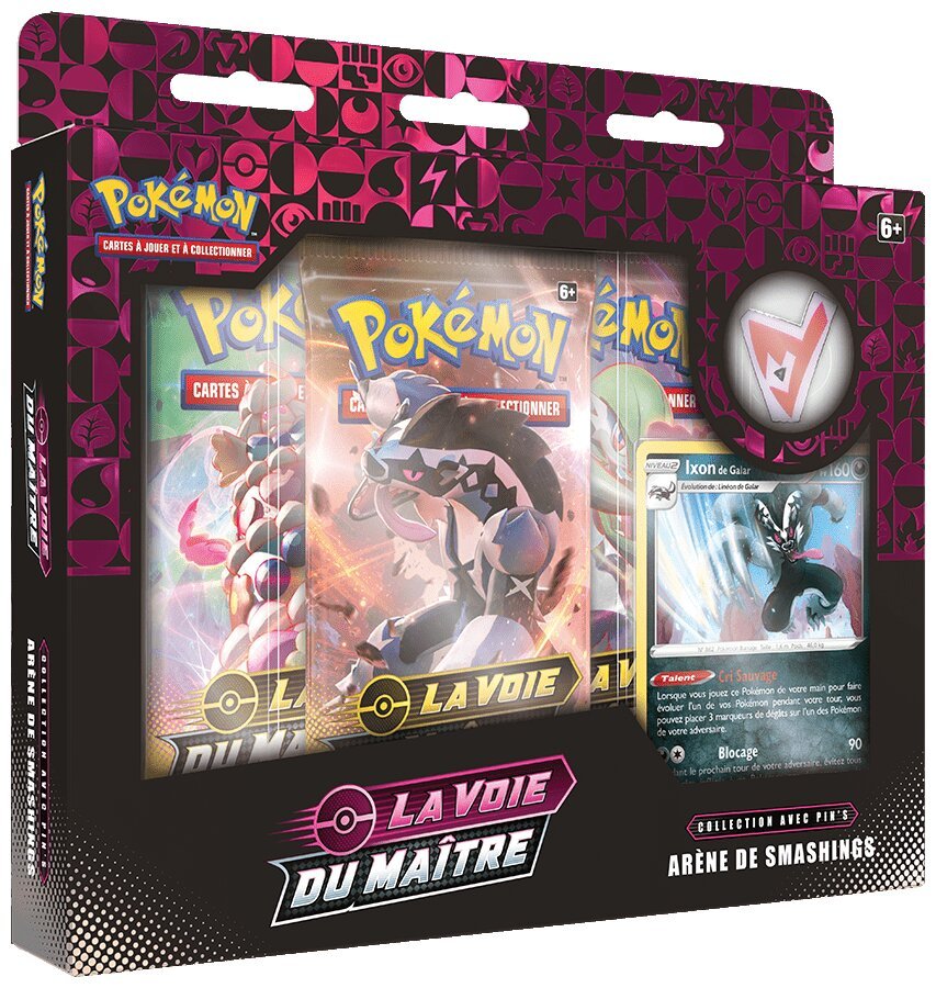 Pokémon JCC - Coffret Collection Avec Pin's - Arène de Smashings - La voie du Maître