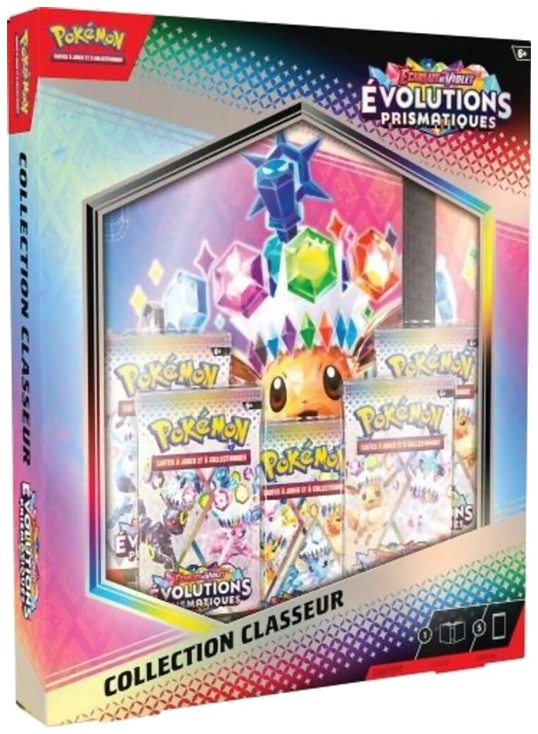 Pokémon JCC - Coffret Collection Classeur - Evolutions Prismatiques