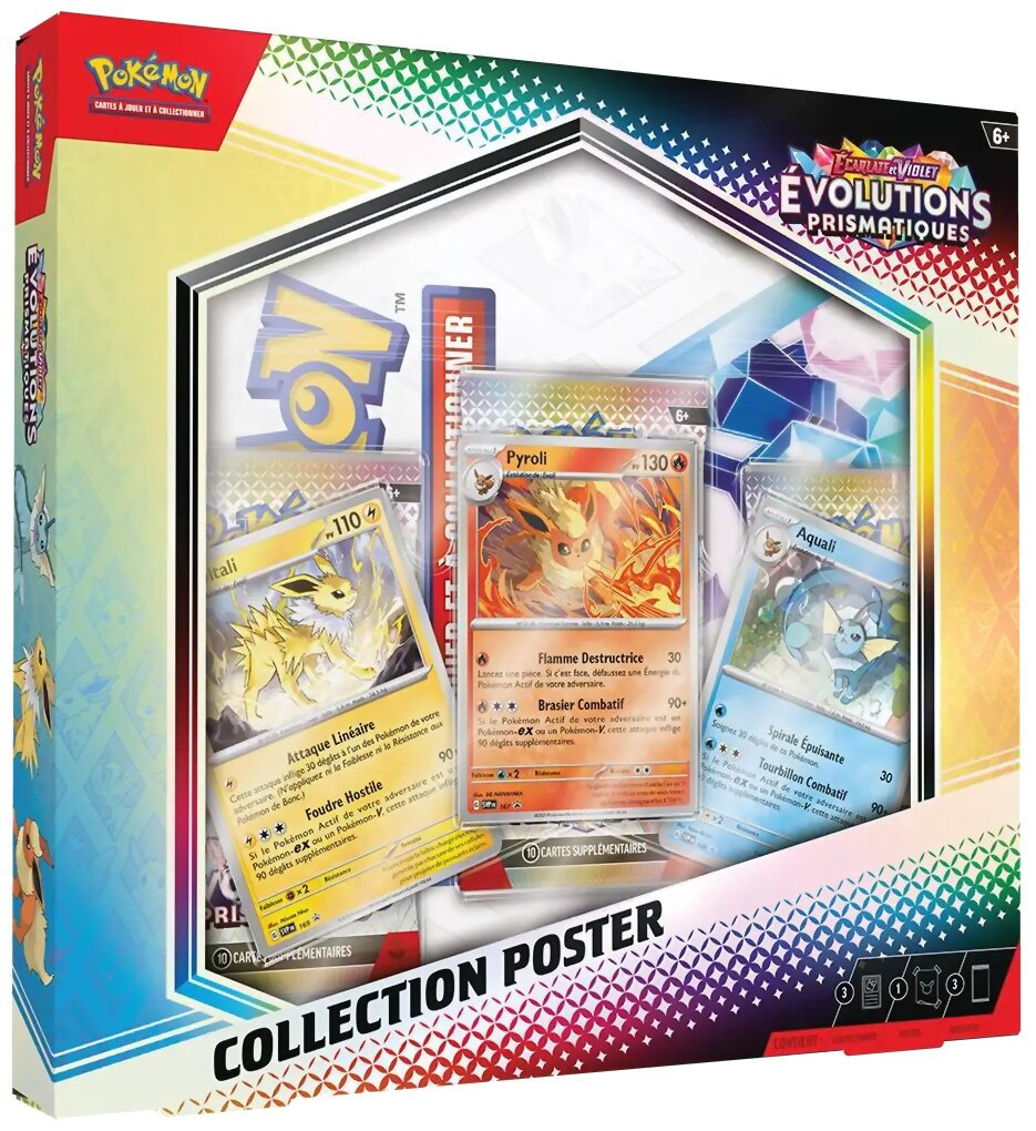 Pokémon JCC - Coffret Collection Poster - Évolutions Prismatiques