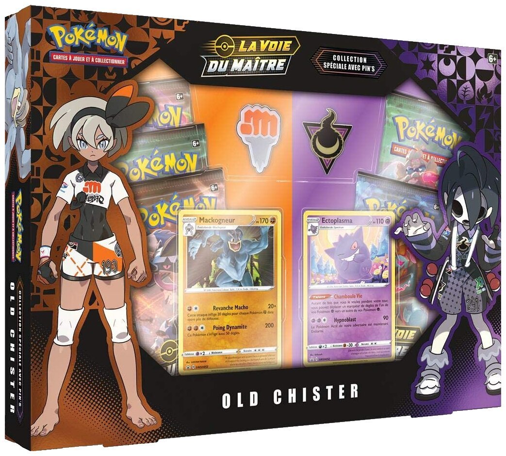 Pokémon JCC - Coffret Collection Spéciale avec Pin's - Arène de Ludester - La voie du Maître