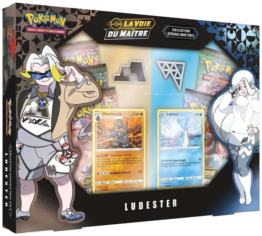 Pokémon JCC - Coffret Collection Spéciale avec Pin's - Arène de Ludester - La voie du Maître