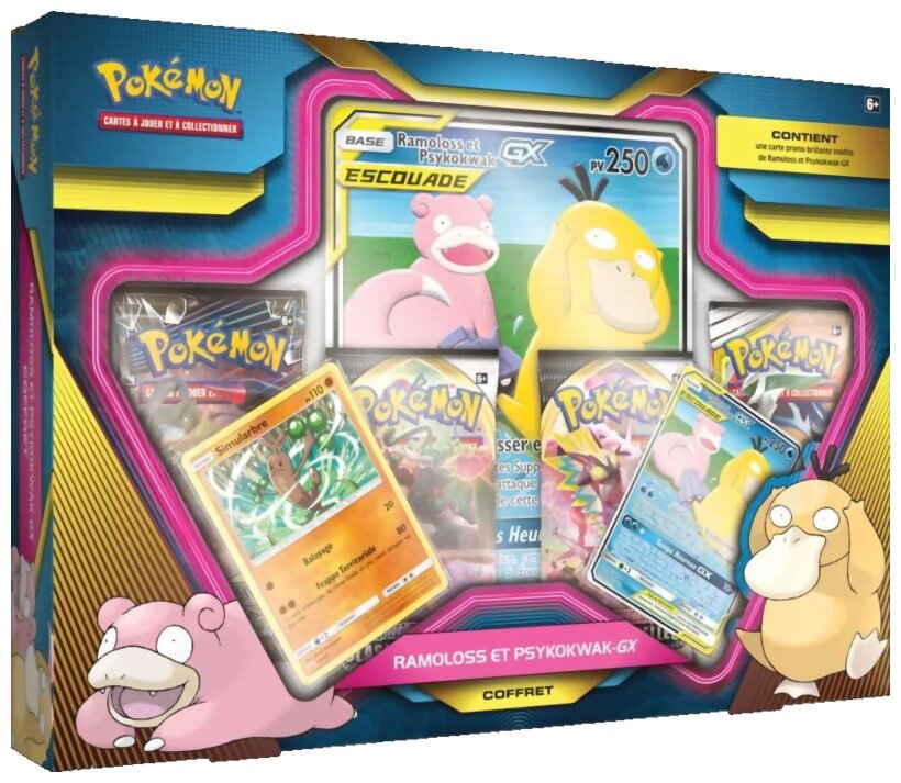 Pokémon JCC - Coffret - Ramoloss et Psykokwak-GX