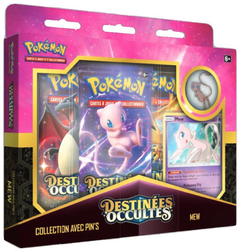 Pokémon JCC - Collection avec pin's - Mewtwo - Destinées Occultes