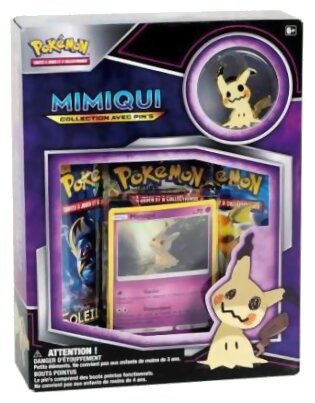 Pokémon JCC - Collection avec pin's - Mimiqui