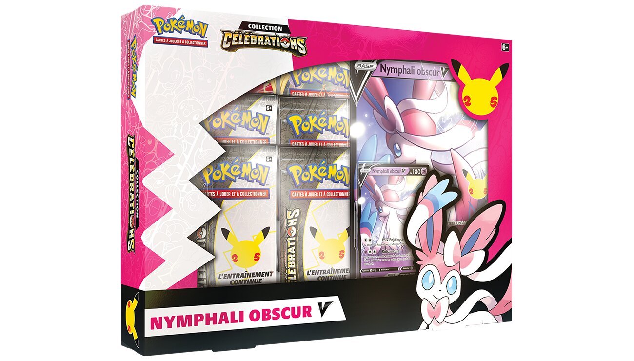 Pokémon JCC - Collection - Nymphali Obscur-V - Célébrations