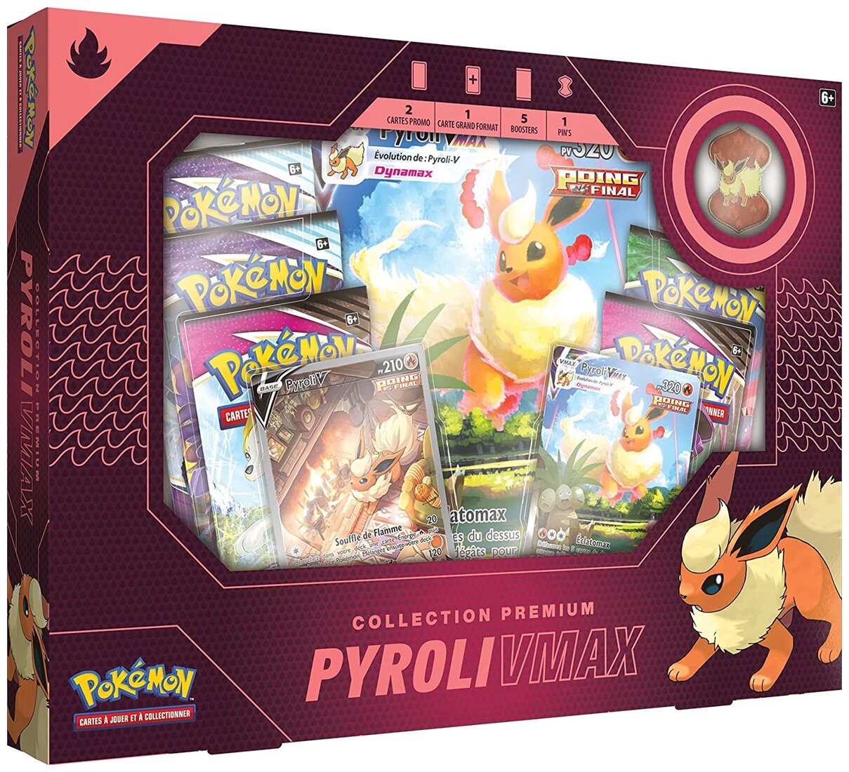Pokémon JCC - Collection Premium - Pyroli V-MAX