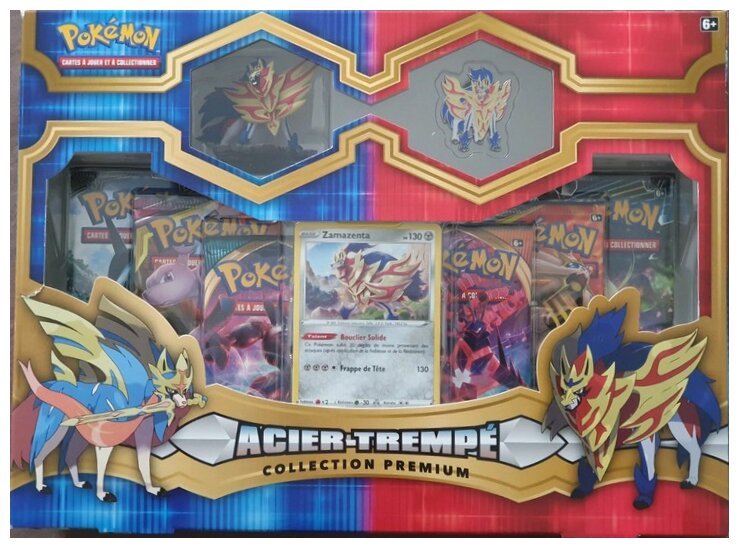 Pokémon JCC - Collection Premium - Zamazenta - Acier Trempée