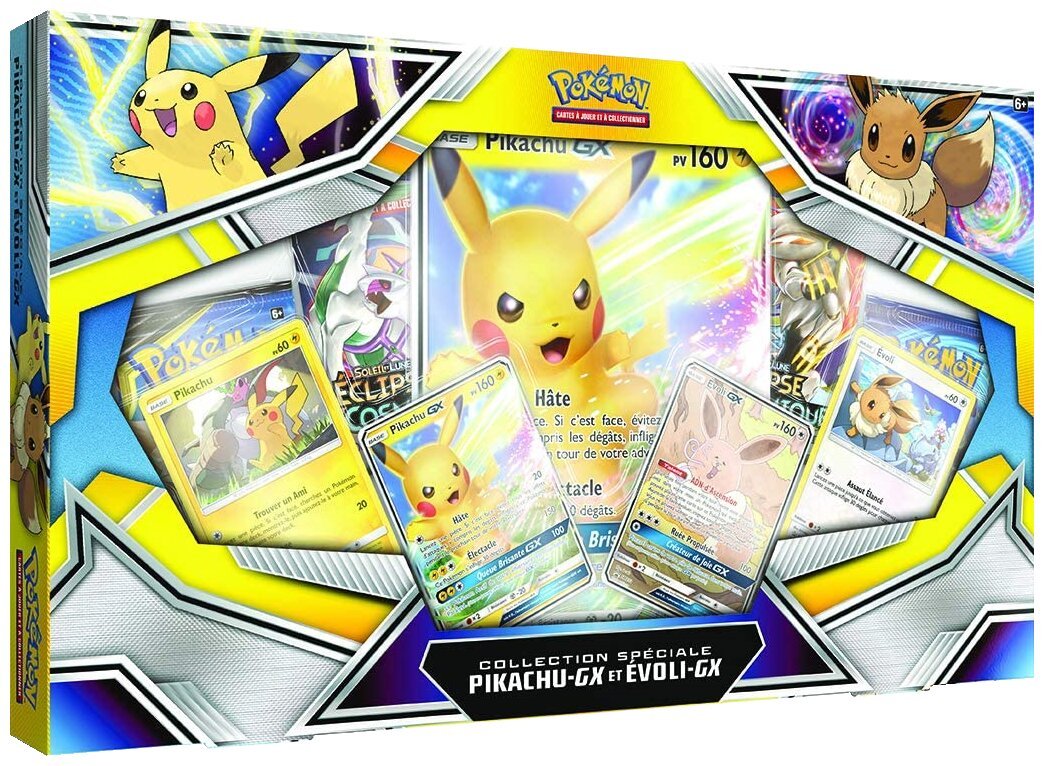 Pokémon JCC - Collection Spéciale - Pikachu-GX et Evoli-GX