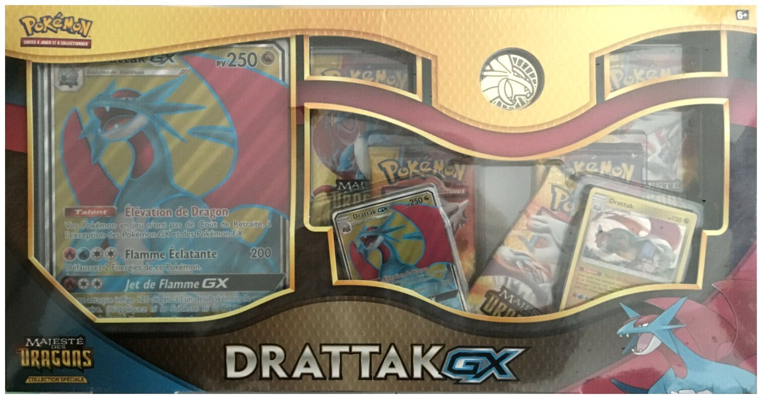 Pokémon JCC - Collection spéciale - Kyurem Blanc-GX - Majesté Des Dragons