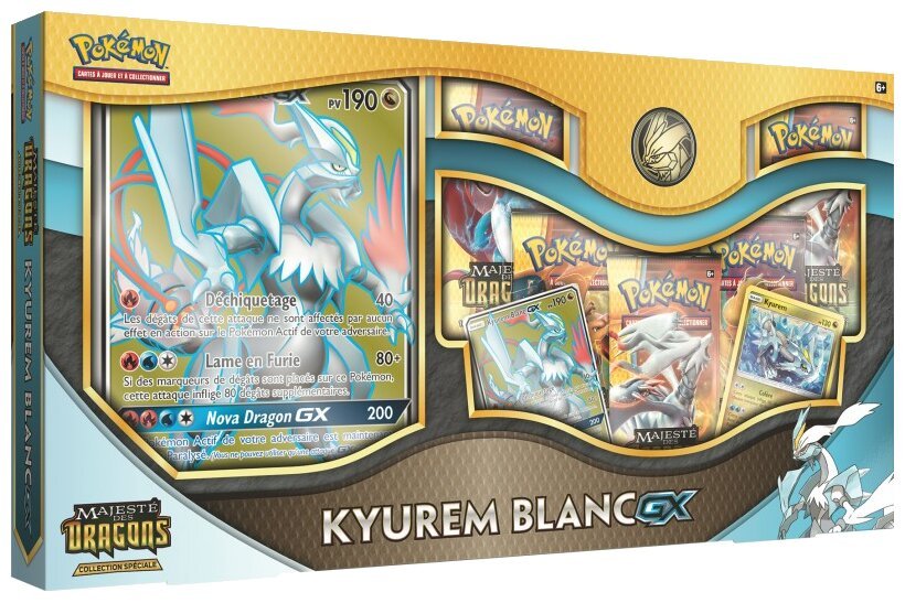 Pokémon JCC - Collection spéciale - Kyurem Blanc-GX - Majesté Des Dragons