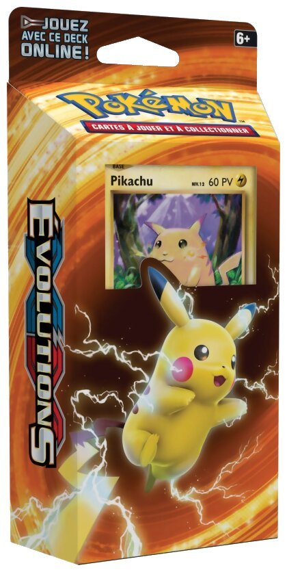 Pokémon JCC - Deck à thème -  Puissance Pikachu - Évolutions