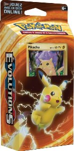 Pokémon JCC - Deck à thème -  Puissance Pikachu - Évolutions