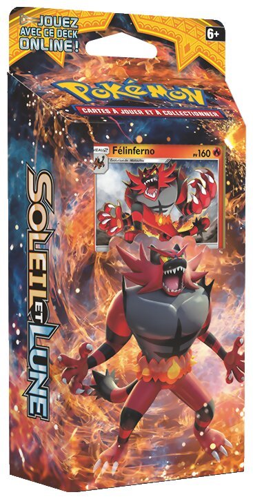Pokemon JCC - Deck à thème - Rugissement Ardent - Soleil et Lune
