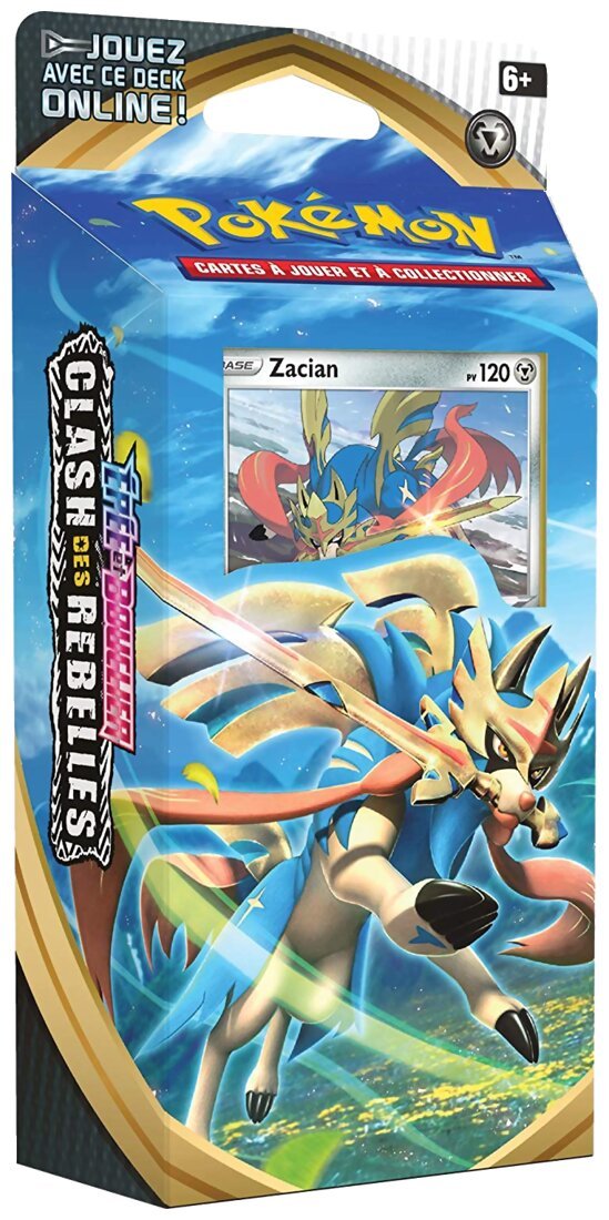 Pokémon JCC - Deck à thème - Zamazenta - Clash Des Rebelles