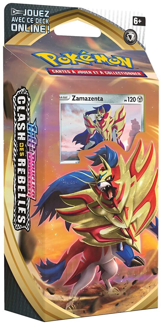 Pokémon JCC - Deck à thème - Zamazenta - Clash Des Rebelles