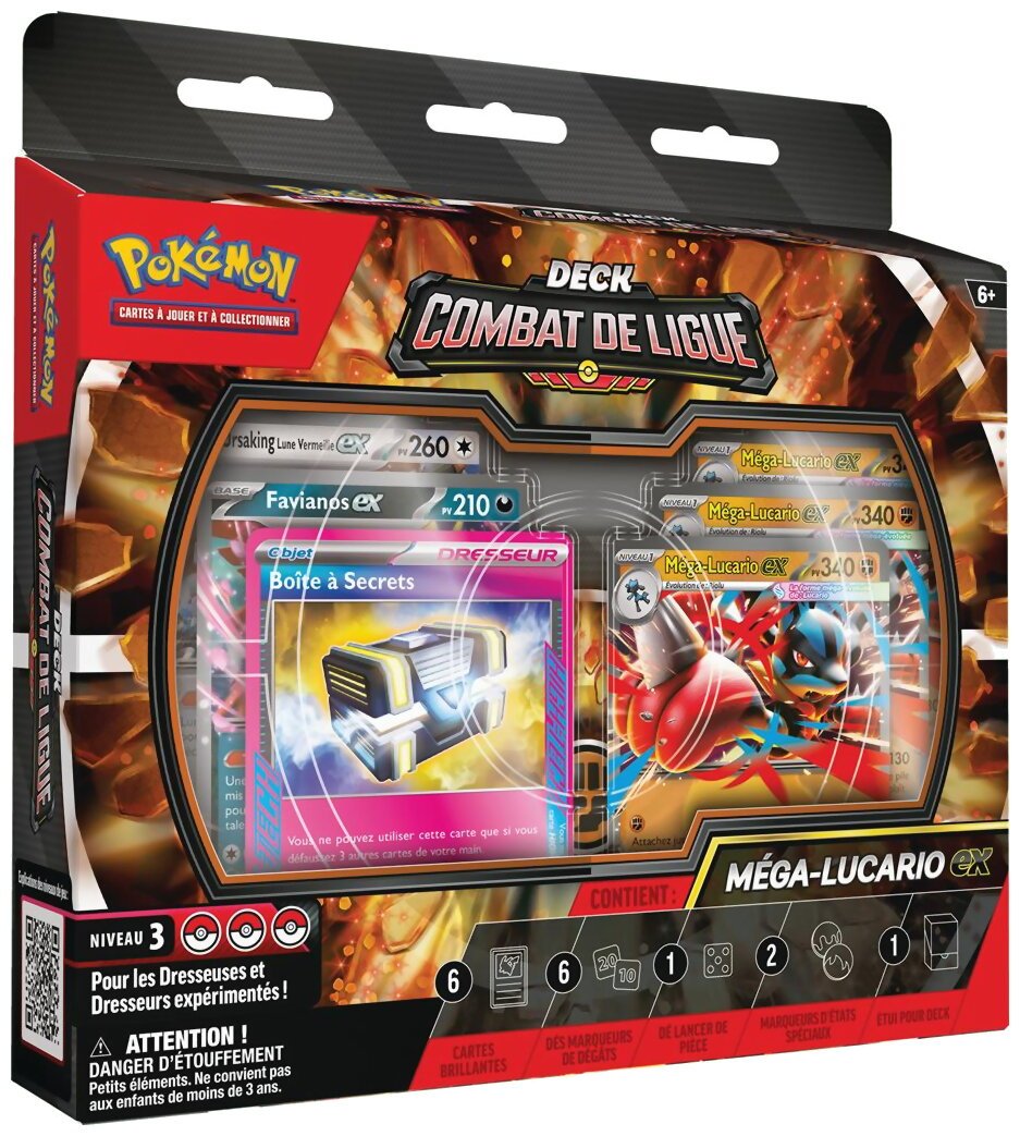 Pokémon JCC - Deck Combat De Ligue - Méga-Lucario Ex