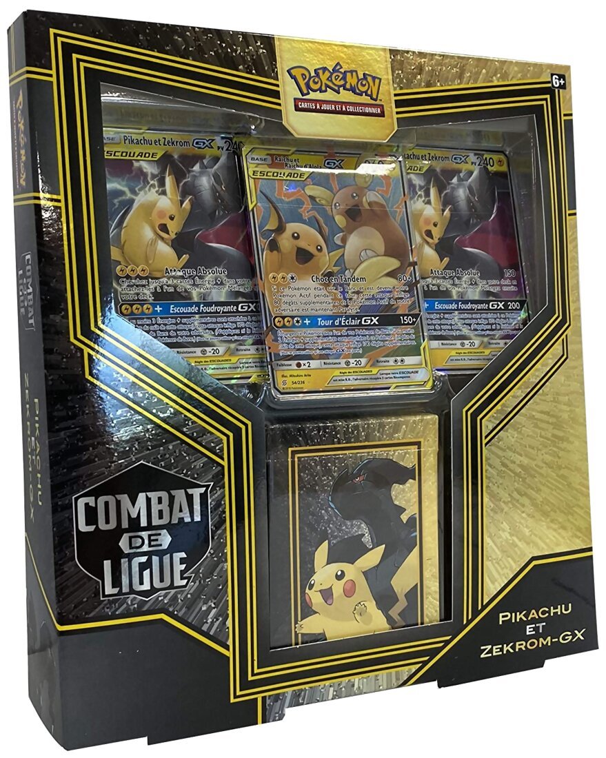Pokémon JCC - Deck Combat de Ligue - Pikachu VS Zekrom-GX
