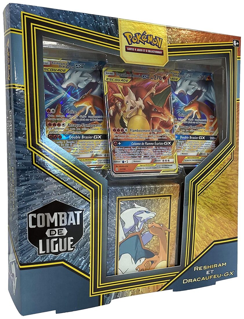 Pokémon JCC - Deck Combat de Ligue - Reshiram et Dracaufeu-GX