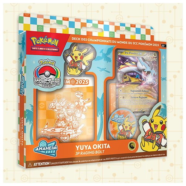 Pokémon JCC -  JP Raging Bolt - Deck Des Championnats Du Monde