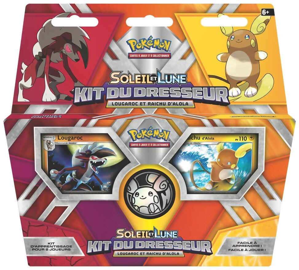 Pokémon JCC - Kit du dresseur - Lougaroc et Raichu d'Alola - Soleil et Lune