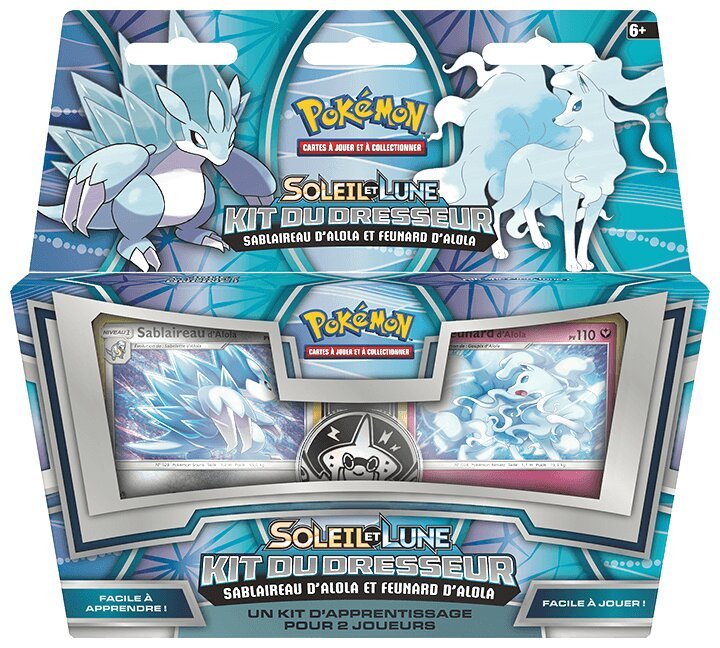 Pokémon JCC - Kit du dresseur - Sablaireau et Feunard D'Alola - Soleil et Lune