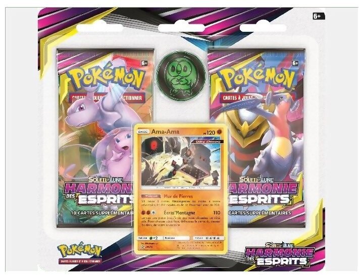 Pokémon JCC - Pack De 2 Boosters - Ama-Ama - Harmonie des Esprits