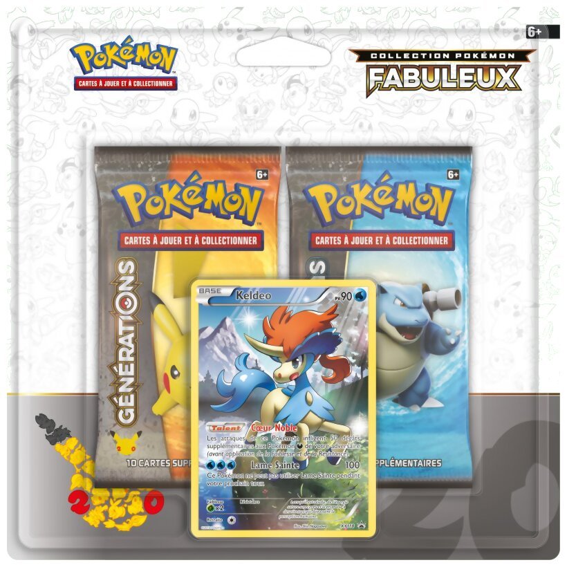 Pokémon JCC - Pack De 2 Boosters - Victini - Fabuleux