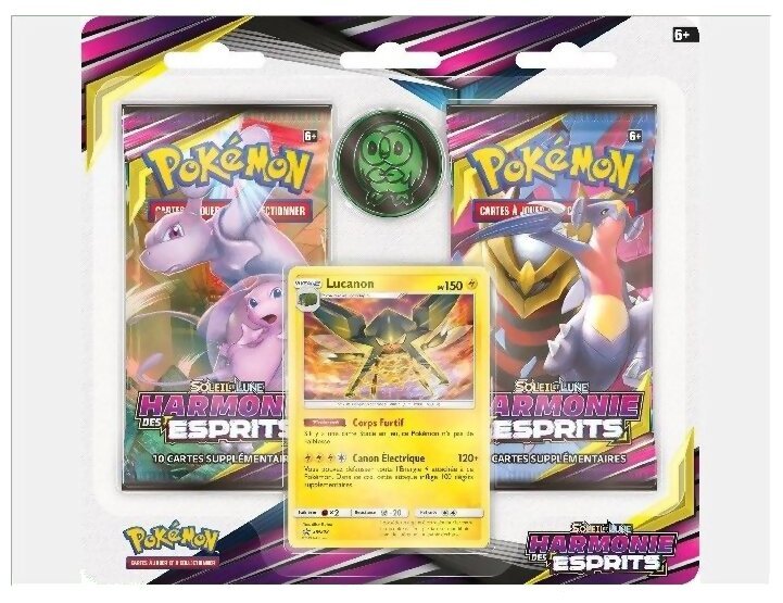 Pokémon JCC - Pack De 2 Boosters - Lucanon - Harmonie des Esprits
