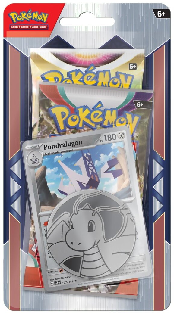 Pokémon JCC - Pack de 2 boosters - Pondralugon - Janvier 2025 - Ecarlate et Violet / Astres Radieux