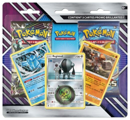 Pokémon JCC - Pack De 2 Boosters - Registeel, Regirock & Regice - Tempête Céleste / Évolutions