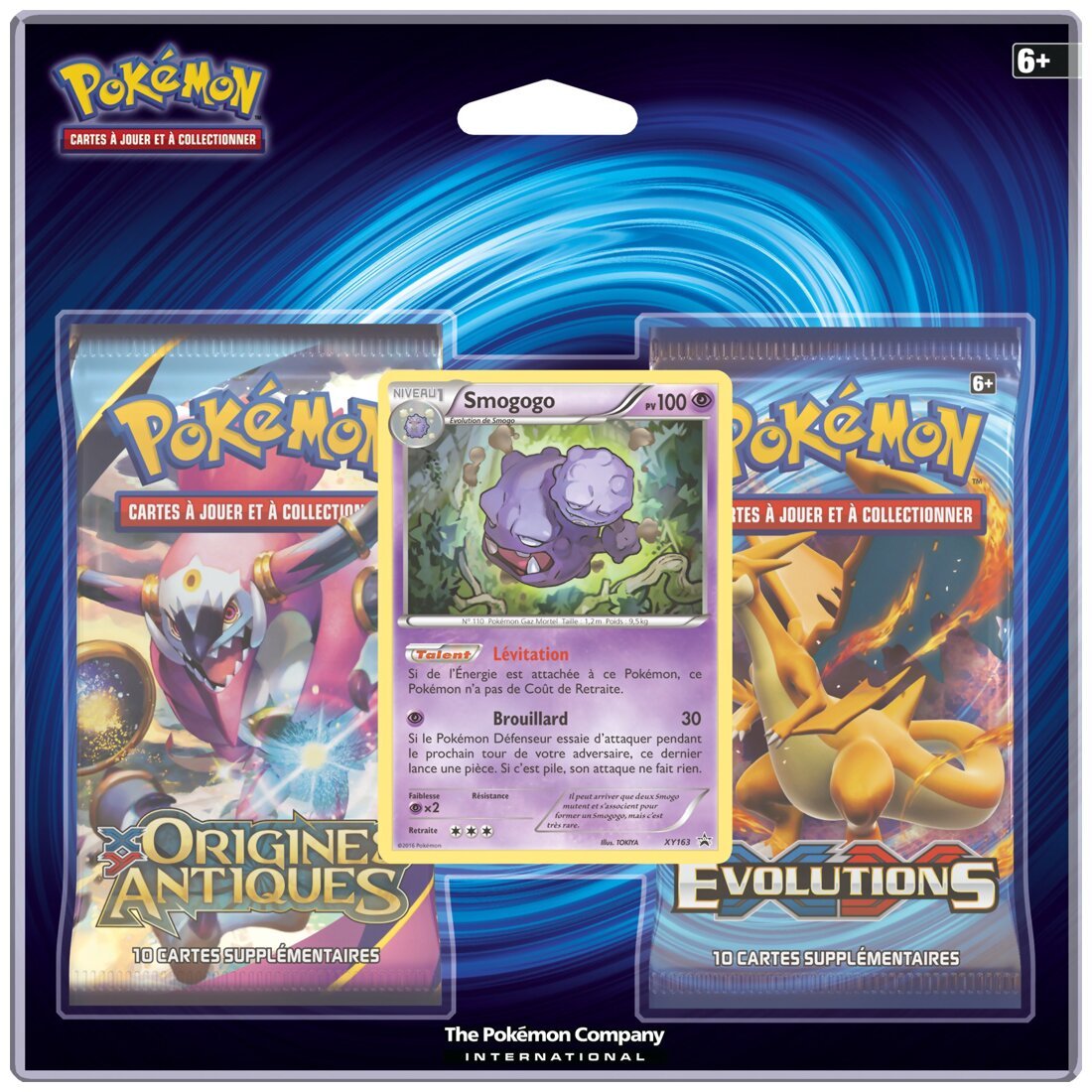 Pokémon JCC - Pack De 2 Boosters - Smogogo - Évolutions