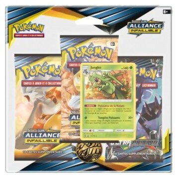Pokémon JCC - Pack de 3 boosters - Jungko - Alliance Infaillible
