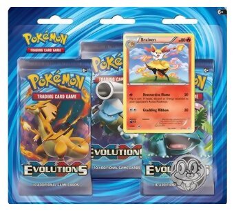 Pokémon JCC - Pack De 3 Boosters - Roussil - Évolutions
