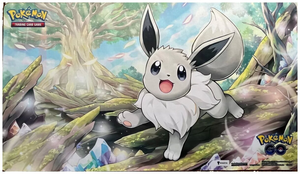 Pokémon JCC - Tapis de jeu - Évoli Shiny - Pokémon Go