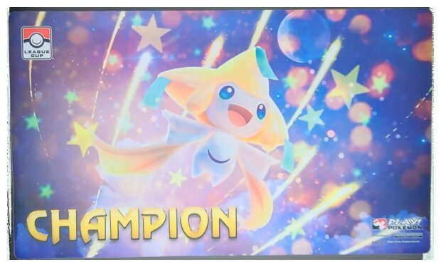 Pokémon JCC - Tapis de jeu - Jirachi - Tempête Céleste - Champion