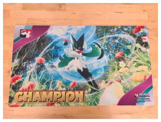 Pokémon JCC - Tapis de jeu - Miascarade - Évolutions à Paldéa - Champion