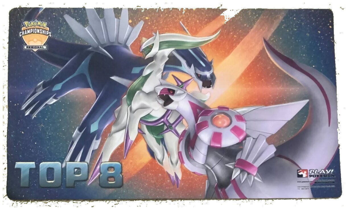 Pokémon JCC - Tapis de jeu - Régional 2019 - Éclipse Cosmique - Top 8