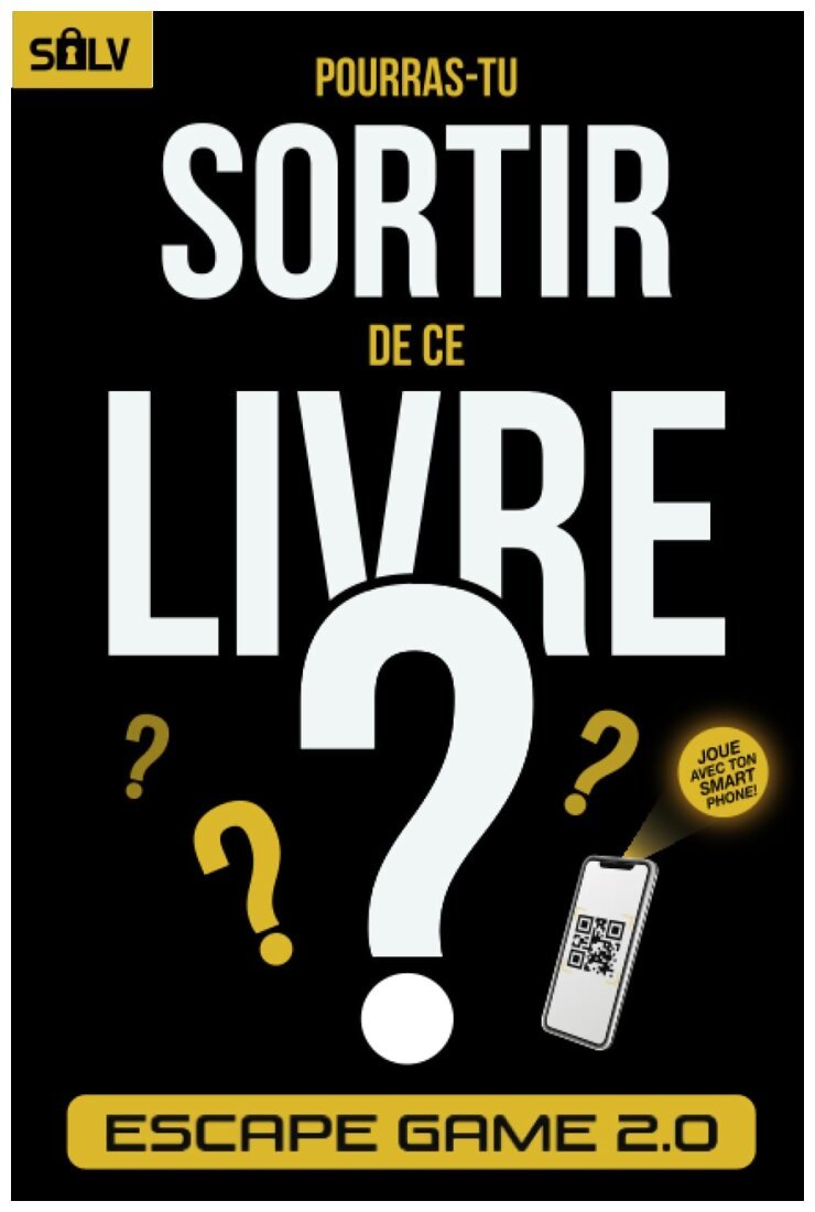 Pourras-tu sortir de ce livre ? - Escape Game 2.0