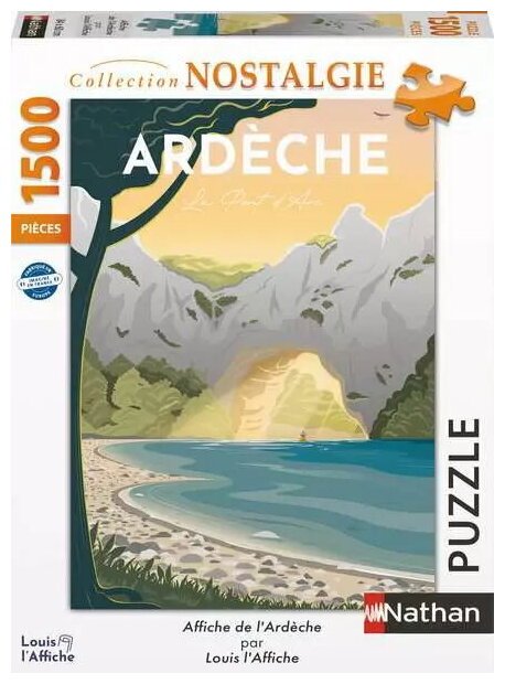 Puzzle - Affiche De L'Ardèche