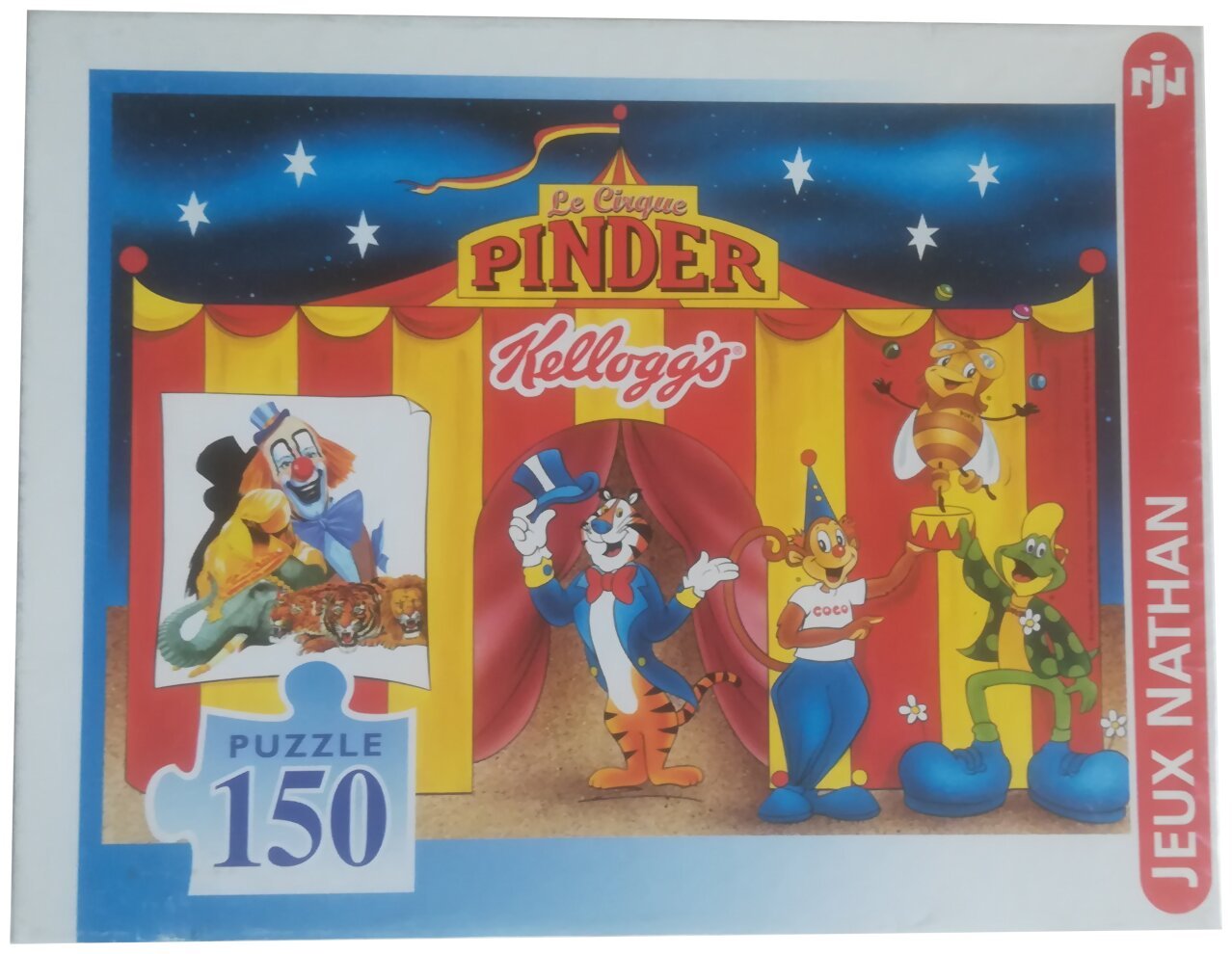 Puzzle - Le cirque Pinder - Pièces - Kellogg's