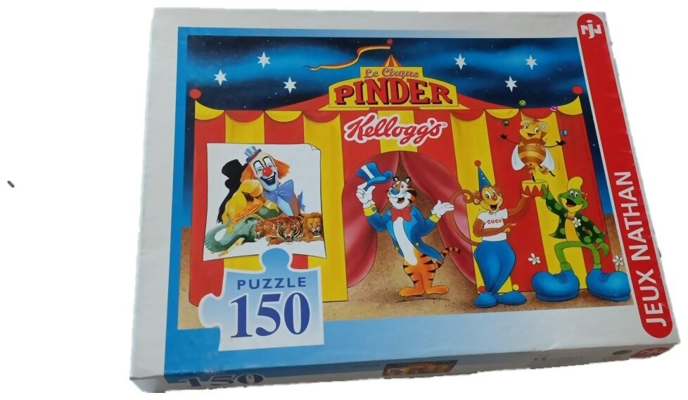 Puzzle - Le cirque Pinder - Pièces - Kellogg's
