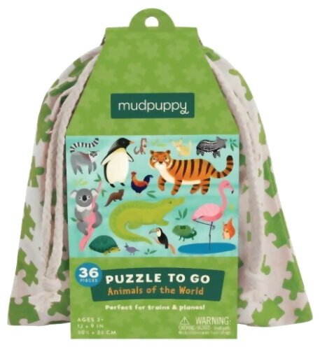 Puzzle - Animals Of The World - 36 Pièces