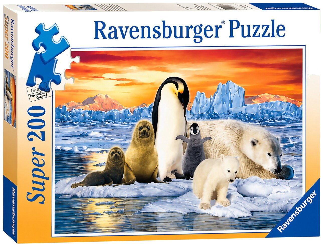 Puzzle - Animaux De L'arctique - 200 Pièces