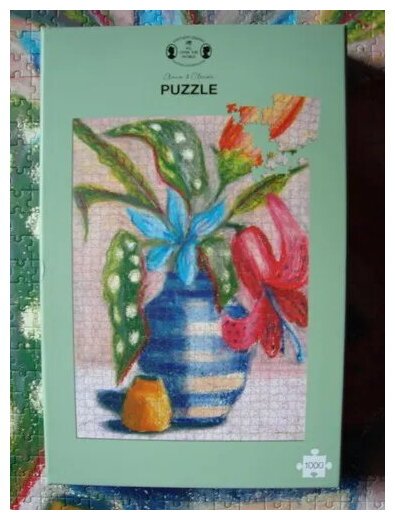 Puzzle Anna & Clara's Nature Morte Aux Fleurs
