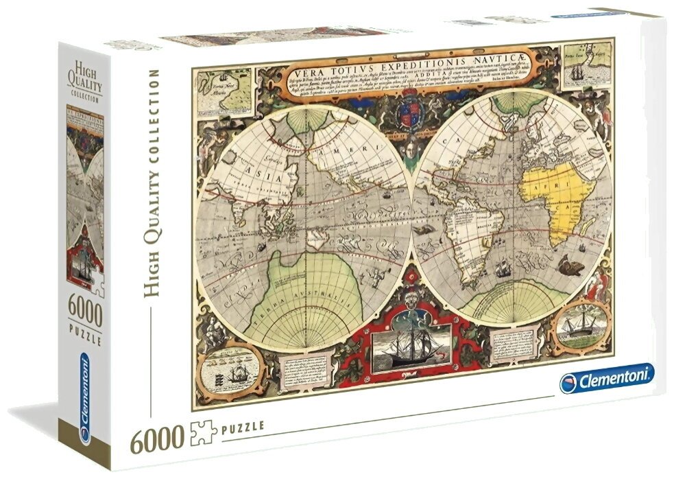 Puzzle - Antique Nautical Map